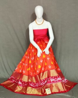 POCHAMPALLY IKAT PURE SILK LEHENGA 005