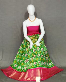 POCHAMPALLY IKAT PURE SILK LEHENGA 007