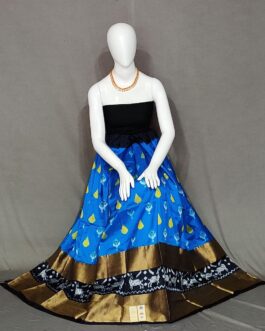 POCHAMPALLY IKAT PURE SILK LEHENGA 009