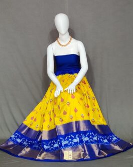 POCHAMPALLY IKAT PURE SILK LEHENGA 010