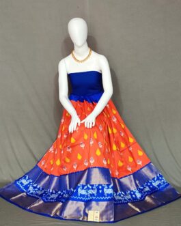 POCHAMPALLY IKAT PURE SILK LEHENGA 016