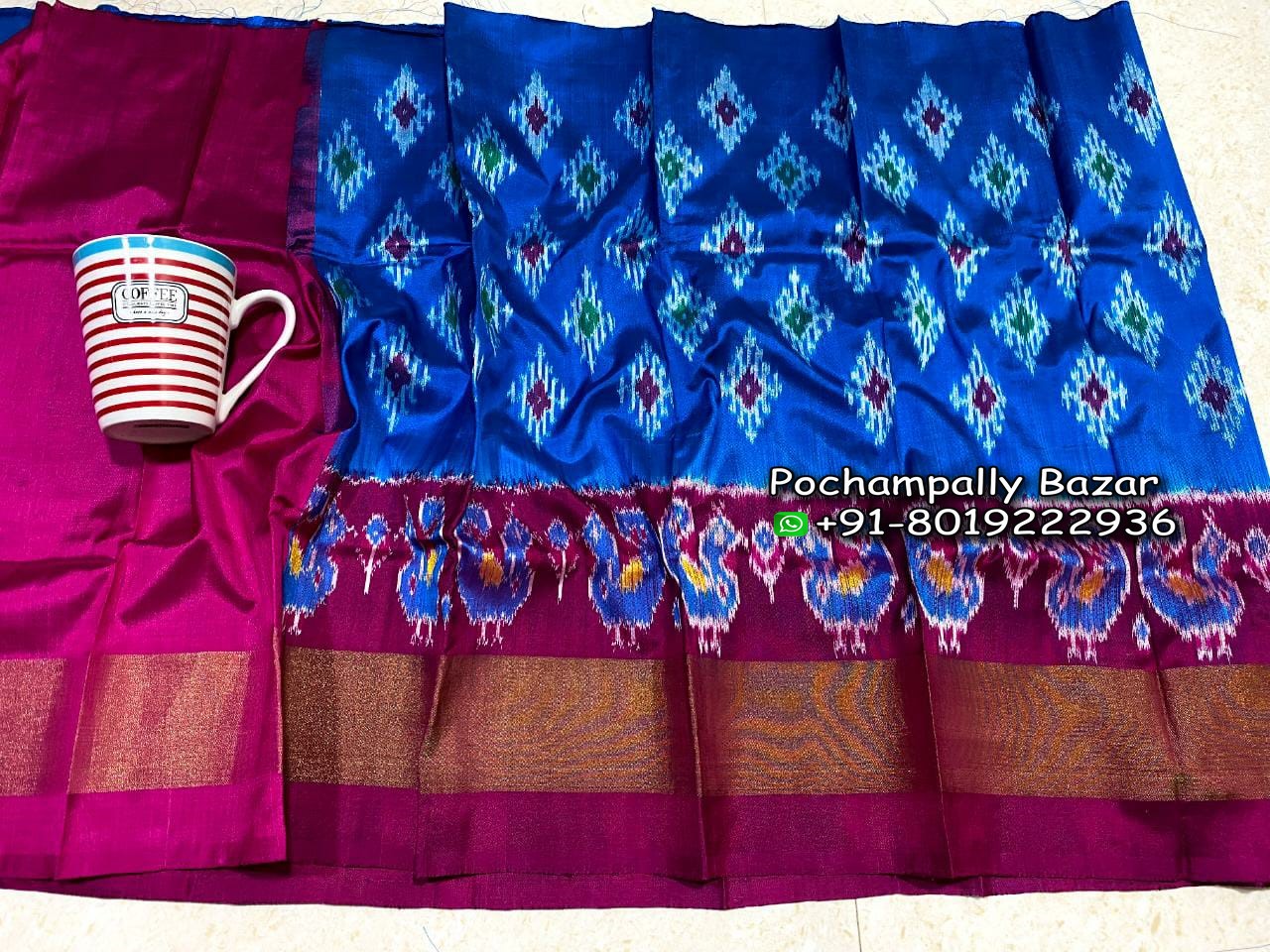 Ikkat pochampally lehenga with kanchi borders| Pure silk ikkat lehenga | Pattu  lehengas - Free size at Rs 10400.00 in Pochampalle | ID: 2852929517091