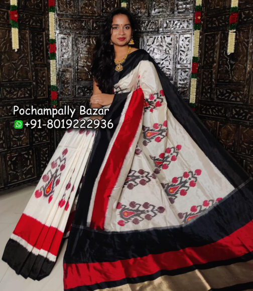 ikkat pochampally silk sarees