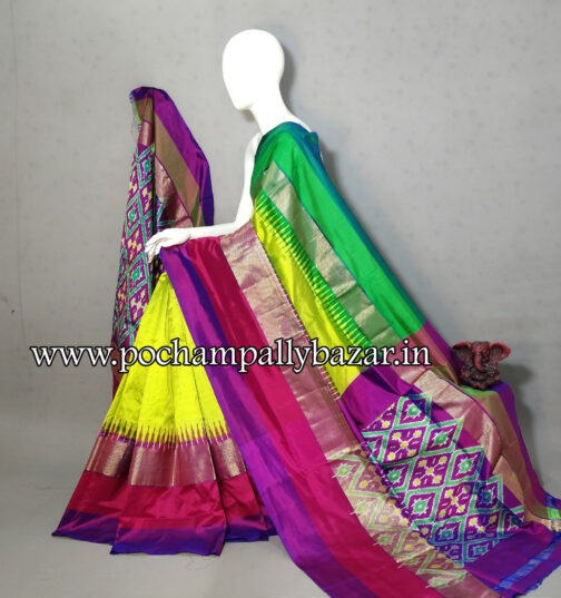 pochampally ikkat pattu saree