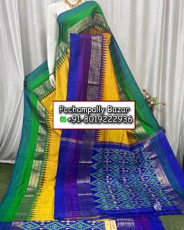 Pochampally Ikkat Kanchi Pattu Sarees 121