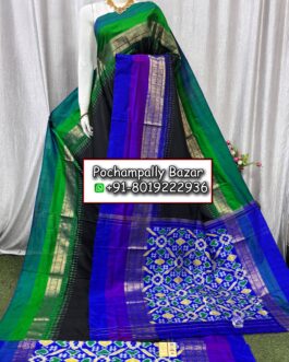 Pochampally Ikkat Kanchi Pattu Sarees 128