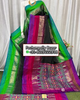 Pochampally Ikkat Kanchi Pattu Sarees 130