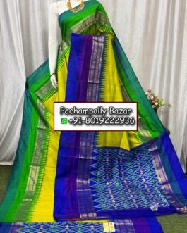 Pochampally Ikkat Kanchi Pattu Sarees 135