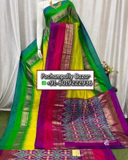 Pochampally Ikkat Kanchi Pattu Sarees 138